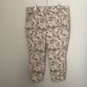 New Directions Curvy Skinny Capri Denim Jeans Size 24W